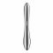 Металевий дилдо Satisfyer Pure Gravity 1, двосторонній, можна нагрівати й охолоджувати, 939 г