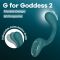 Вагінально-кліторальний вібратор Satisfyer G for Goddess 2 Bottle Green, 2 мотори