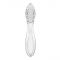 Двосторонній скляний дилдо Satisfyer Dazzling Crystal 2 Transparent