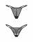 Набір трусиків Obsessive Clara 2-pack thong S/M