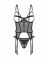 Корсет Obsessive Euridia corset & tanga XL/2XL