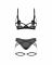 Комплект Obsessive Euridia 2-pcs set XL/2XL