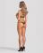 Комплект Obsessive Euridia 2-pcs crotchless set XS/S