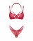 Комплект Obsessive Matildea 2-pcs crotchless set 2XL/3XL