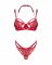Комплект Obsessive Matildea 2-pcs crotchless set 2XL/3XL