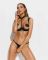 Комплект Obsessive Roccele 2-pcs crotchless set L/XL