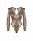 Боді Obsessive Soranna long-sleeved teddy S/M