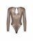 Боді Obsessive Soranna long-sleeved teddy S/M