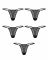 Набір трусиків Obsessive Violami 5-pack thong S/M