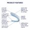 Вібратор для пар Satisfyer Double Classic Light Blue з одним моторчиком