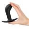 Анальна пробка Fun Factory BOOTIE L Black, діаметр 3,8 см, тонкий обмежувач