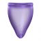 Менструальна чаша Fun Factory FUN CUP SIZE B Black Currant, багаторазова, діаметр 4,3 см, об’єм 30 мл