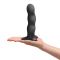 Фалоімітатор Fun Factory BOUNCER Black, кульки всередині, ефект вібрації, діаметр 3,9 см