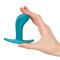 Анальна пробка Fun Factory BOOTIE M Aquamarine, діаметр 3,3 см, тонкий обмежувач