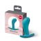 Анальна пробка Fun Factory BOOTIE M Aquamarine, діаметр 3,3 см, тонкий обмежувач