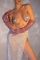 Пестис-сердечка з пензликами та чокером JSY Nipple Sticker AC8021 Sliver