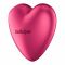 Вакуумний стимулятор-серце з вібрацією Satisfyer Cutie Heart Battery Series
