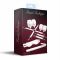 Набір Feral Feelings BDSM Kit 5 White, наручники, поножі, хрестовина, маска, падл