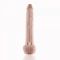 Фалоімітатор 11.8″ з вібрацією для секс-машин Hismith Silicone Dildo with Vibe, KlicLok, пульт ДК