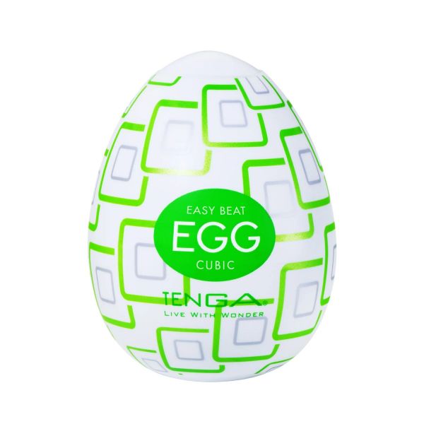 Мастурбатор-яйце Tenga Egg Cubic