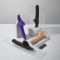 Вібронасадка для страпону з вакуумною стимуляцією Strap-On-Me Multi Orgasm Dildo M Purple