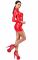 Сукня Noir Handmade F367 Bombshell Bodycon Dress Red L