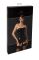 Корсет з підв'язками для панчіх Noir Handmade F381 Dominae Venom PVC corset-belt XL