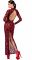 Сукня Noir Handmade F383 Kink Royal gown/long dress XS