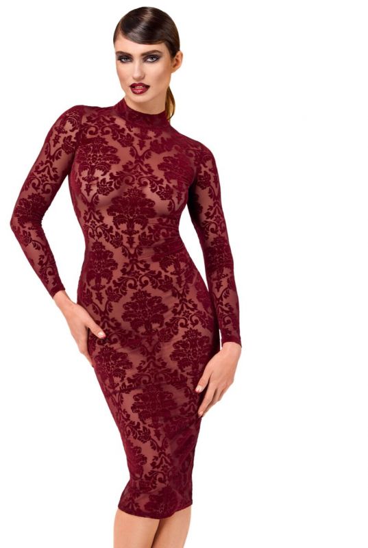 Сукня Noir Handmade F384 Kink Royal midi dress S