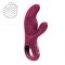 Вібратор-кролик Fun Factory MISS BI Wine Red, 2 незалежні мотори, діаметр 4,2 см