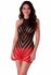 Бодістокінг Passion BS117 black/red