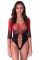 Бодістокінг Passion BS118 black/red
