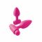 Анальна пробка з вібрацією NS Novelties INYA - Vibe-O-Spades -Pink