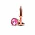 Анальна пробка NS Novelties Rear Assets - Tapered - Small - Rose Gold - Pink