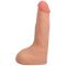 Фалоімітатор, що кінчає Doc Johnson The Realistic Cock ULTRASKYN - Squirting 9,5 Inch Vanilla