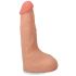 Фалоімітатор, що кінчає Doc Johnson The Realistic Cock ULTRASKYN - Squirting 9,5 Inch Vanilla