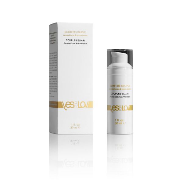 Еліксир для пар YESforLOV COUPLES ELIXIR 30 мл, ефект «тепло-холод», натуральний склад