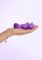 Вібромасажер простати S Pleasures Premium Cozy, Purple, з рельєфною головкою, 10 режимів