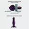 Дилдо з вібрацією Strap-On-Me FINGERING & VIBRATING DILDO - M - PURPLE, з манливим рухом
