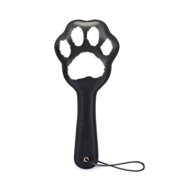 Паддл у вигляді котячої лапки Liebe Seele Round Paddle Black/White