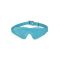 Маска на очі  Liebe Seele Blue Lamb Leather Blindfold with Velvet Lining