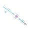 Кляп Liebe Seele Crystal Ball Gag - Purple (Large Ball)