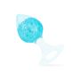 Анальна пробка Liebe Seele Heart-shaped Crystal Anal Plug - Blue Small