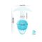 Анальна пробка Liebe Seele Icecream-shaped Crystal Anal Plug - Blue Medium