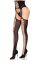 Колготки Leg Avenue Stockings with Attached Garter Belt One Size Black