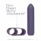 Мінівібратор Je Joue - Classic Bullet Vibrator Purple з глибокою вібрацією і фіксацією на палець